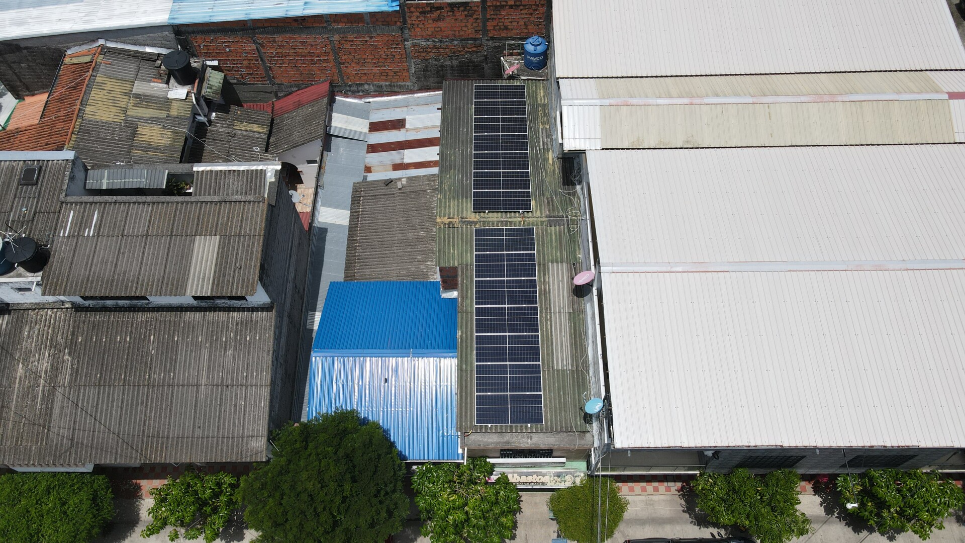 Proyecto comercial fotovoltaico Surtiabastos Mariquita