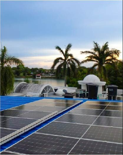 Instalación Sistema Solar de Inyección a la Red 8.4 KWP