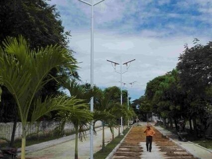 Instalación Luminarias Solares Alumbrado Público Municipio Venadillo - Tolima