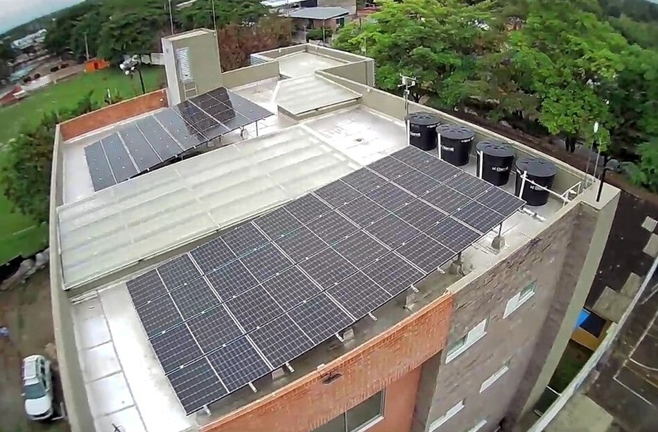 12.4 KW Grid Injection Solar System Installation